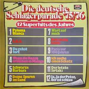 Unknown Artist - Die Deutsche Schlagerparade '75/'76 - 12 Superhits des Jahres mp3