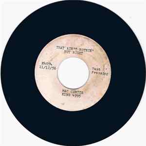 Mac Curtis - That Ain't Nothin' But Right mp3