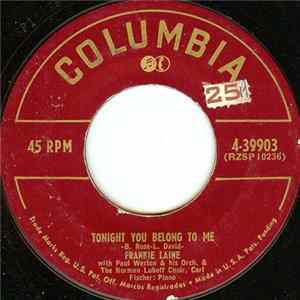 Frankie Laine - Tonight You Belong To Me mp3