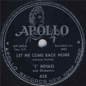"5" Royales And Orchestra - What's That / Let Me Come Back Home mp3