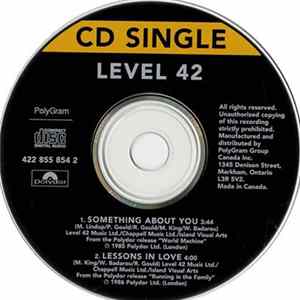 Level 42 - Something About You / Lessons In Love mp3