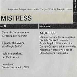 Stefano Zorzanello - Mistress mp3