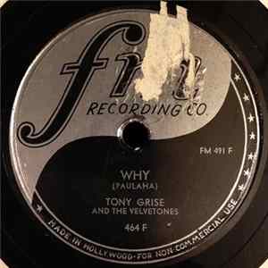 Tony Grise And The Velvetones - Why / When The Wind Was Green mp3