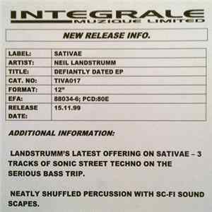 Neil Landstrumm - Defiantly Dated EP mp3
