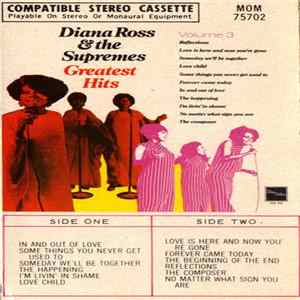 Diana Ross & The Supremes - Greatest Hits (Volume 3) mp3