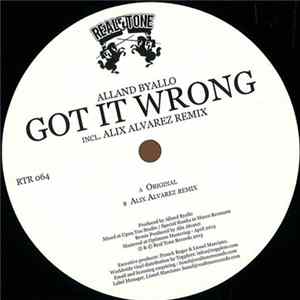 Alland Byallo - Got It Wrong mp3