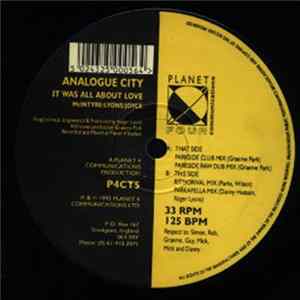 Analogue City - It Was All About Love (Remixes) mp3