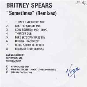 Britney Spears - Sometimes (Remixes) mp3