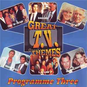 Unknown Artist - Great T.V. Themes Programme 3 mp3