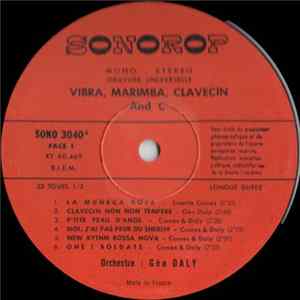 Orchestre Géo Daly - Vibra, Marimba, Clavecin And C° mp3