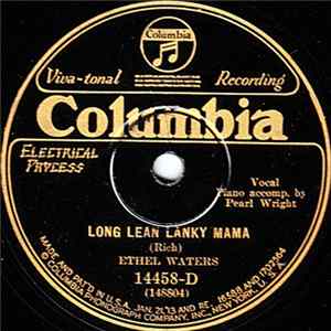 Ethel Waters - Long Lean Lanky Mama / Better Keep Your Eye On Your Man mp3