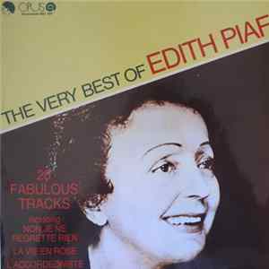Edith Piaf - The Very Best Of Edith Piaf mp3