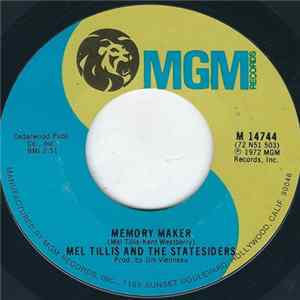 Mel Tillis And The Statesiders - Memory Maker mp3