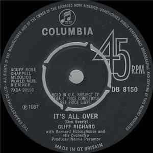 Cliff Richard With Bernard Ebbinghouse And His Orchestra - It's All Over mp3