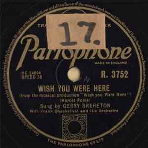 Gerry Brereton - Wish You Were Here / Where Did The Night Go? mp3