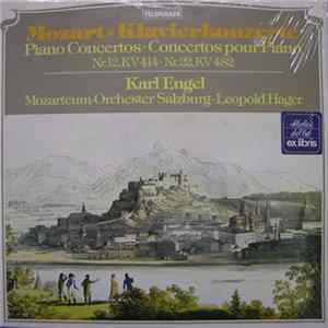 Mozart, Karl Engel, Mozarteum-Orchester Salzburg, Leopold Hager - Klavierkonzerte = Piano Concertos = Concertos Pour Piano • Nr. 12, KV 414 • Nr. 22, KV 482 mp3