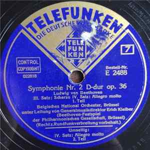 Belgisches National Orchester, Brussel - Symphonie Nr. 2 D-dur op. 36 mp3