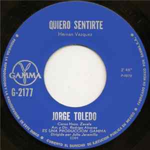 Jorge Toledo - Quiero Sentirte mp3