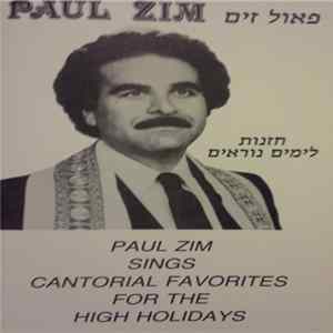 Paul Zim - Sings Cantorial Favorites for the High Holidays mp3