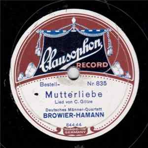 Browier-Hamann - Mutterliebe / Wenn Ich Den Wandrer Frage mp3