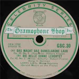 Lorri Lail - Ständchen, Op. 17, №2 / Das Macht Das Dunkelgrüne Laub, Op. 20, №5 mp3