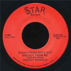 Penney Daniels - Everything She's Got, She Got Fromm Me / I Almost Begged You mp3