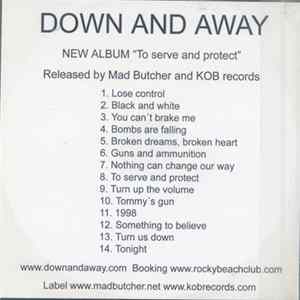 Down And Away - To Serve And Protect mp3