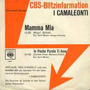 I Camaleonti - Mamma Mia / In Poche Parole Ti Amo mp3