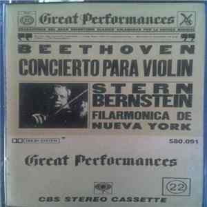 Beethoven, Stern, Bernstein, Filarmónica De Nueva York - Concierto Para Violín mp3