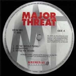 Major Threat - As The World Turns mp3