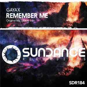 Gayax - Remember Me mp3