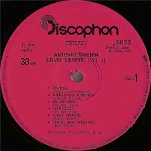 Antonio Machin - Como Siempre Vol. 4 mp3