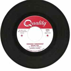 Darrell Banks - Somebody (Somewhere) Needs You mp3