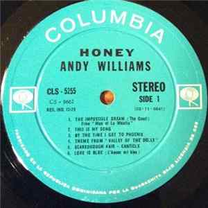 Andy Williams - Honey mp3