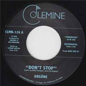 Orgone - Don't Stop / Powerfeed mp3
