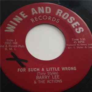 Barry Lee & The Actions - For Such A Little Wrong mp3