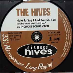 The Hives - Hate To Say I Told You So mp3