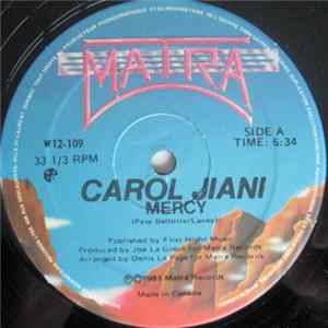 Carol Jiani - Mercy / The Woman In Me mp3