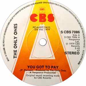 The Only Ones - You Got To Pay mp3