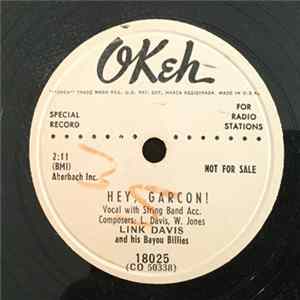 Link Davis And His Bayou Billies - Hey Garçon! / Mamou Waltz mp3