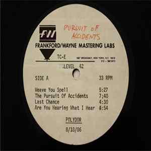 Level 42 - Pursuit Of Accidents mp3