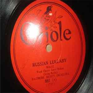 Baltimore Society Orchestra - Russian Lullaby / California Chimes mp3