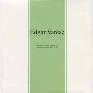 Edgar Varèse - Early Works mp3