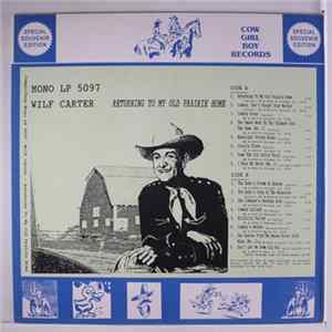 Wilf Carter - Returning To My Old Prairie Home mp3