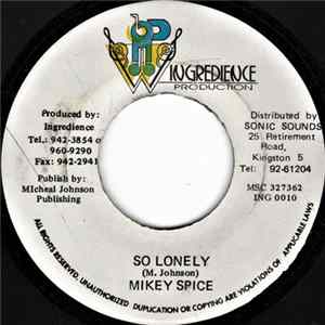 Mikey Spice - So Lonely mp3