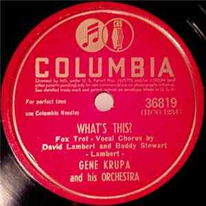 Gene Krupa And His Orchestra - What's This? / That Drummer's Band mp3