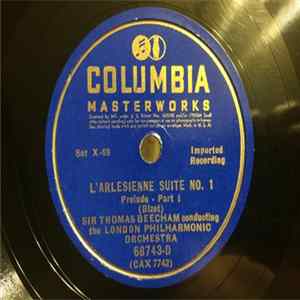 Bizet, Sir Thomas Beecham Conducting The London Philharmonic Orchestra - L'Arlesienne Suite No. 1 mp3