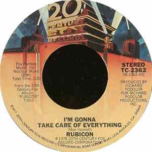 Rubicon - I'm Gonna Take Care Of Everything mp3