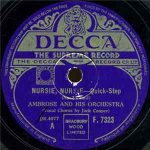 Ambrose And His Orchestra - Nursie, Nursie / Lonely Sweetheart mp3