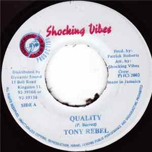 Tony Rebel - Quality mp3